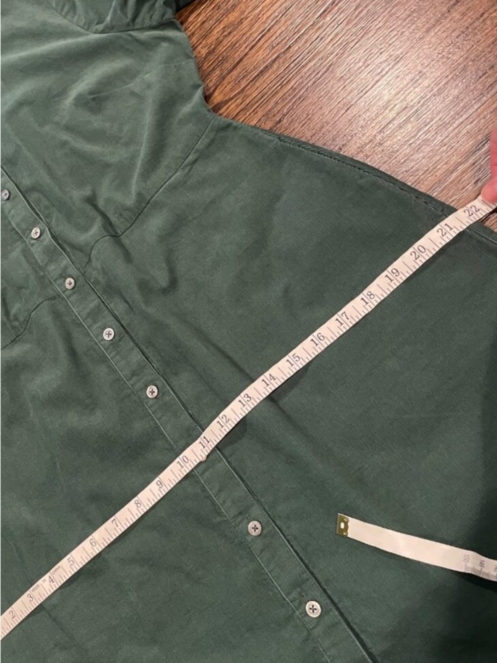 NWT J Crew Forest Green Long Sleeve Corduroy Dress 12 - Picture 11 of 14